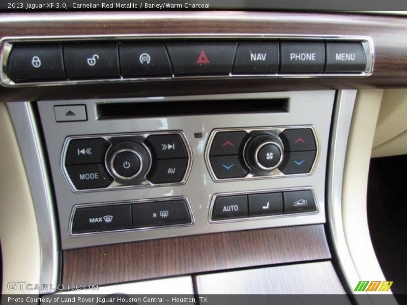 Carnelian Red Metallic / Barley/Warm Charcoal 2013 Jaguar XF 3.0