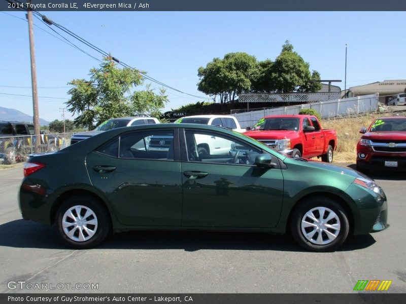 4Evergreen Mica / Ash 2014 Toyota Corolla LE