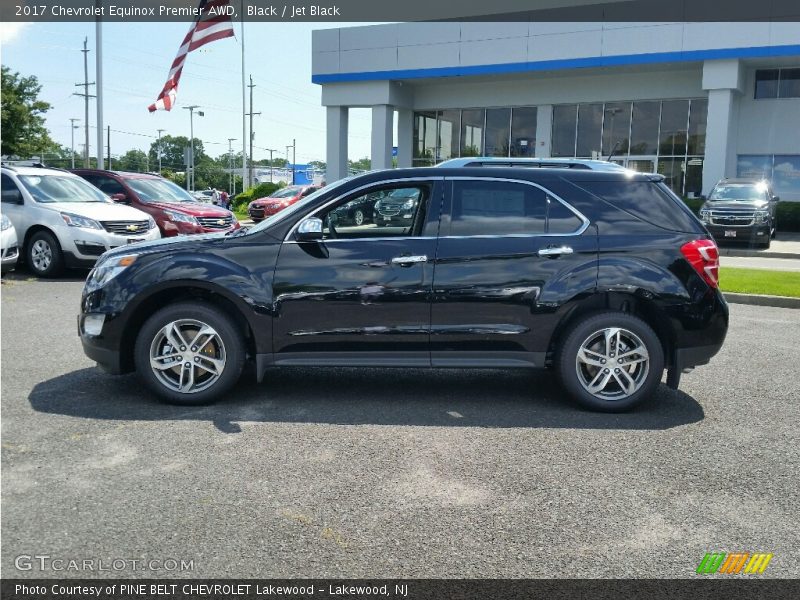Black / Jet Black 2017 Chevrolet Equinox Premier AWD