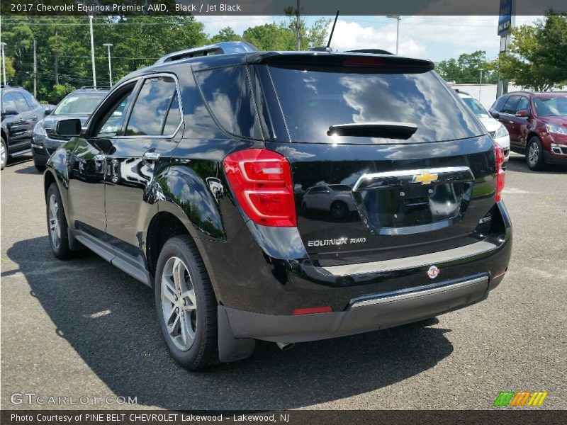 Black / Jet Black 2017 Chevrolet Equinox Premier AWD