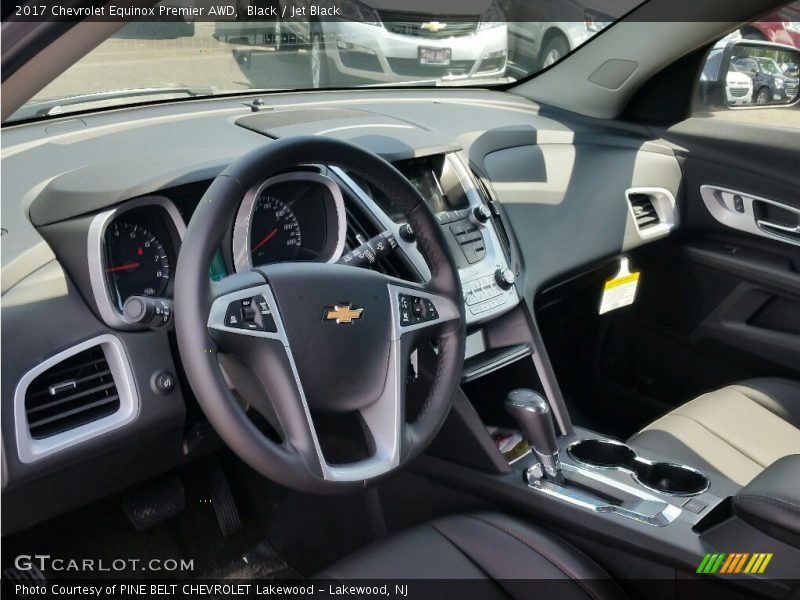 Black / Jet Black 2017 Chevrolet Equinox Premier AWD