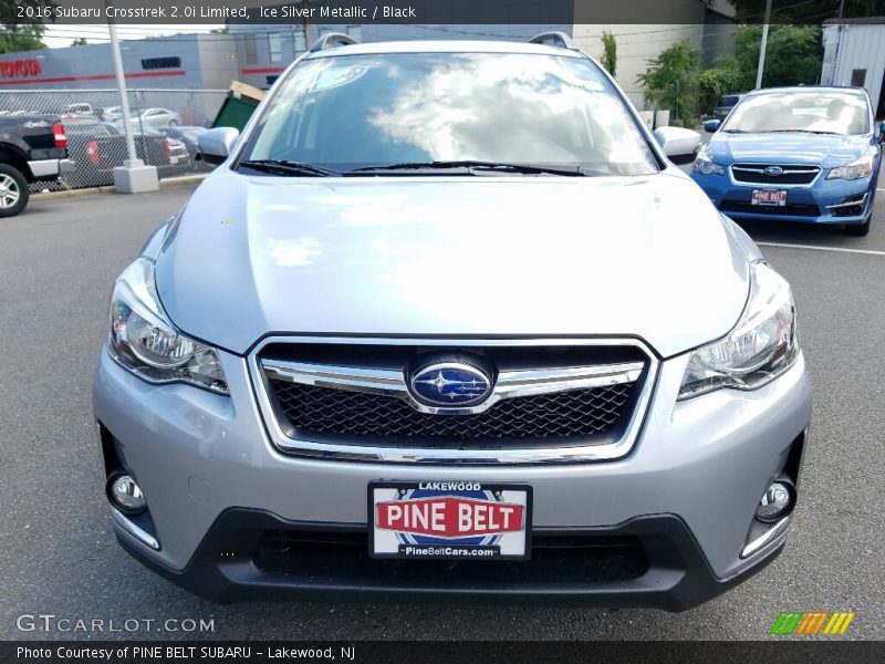 Ice Silver Metallic / Black 2016 Subaru Crosstrek 2.0i Limited