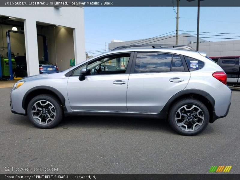 Ice Silver Metallic / Black 2016 Subaru Crosstrek 2.0i Limited