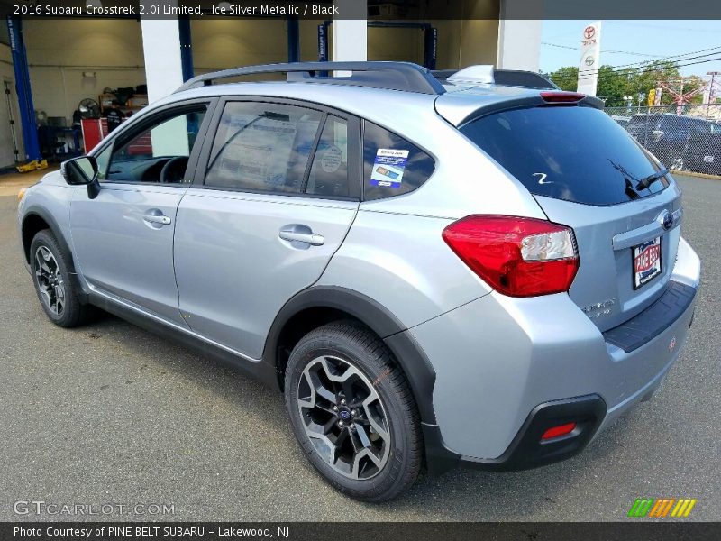 Ice Silver Metallic / Black 2016 Subaru Crosstrek 2.0i Limited