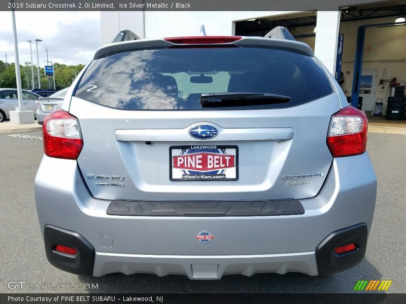 Ice Silver Metallic / Black 2016 Subaru Crosstrek 2.0i Limited