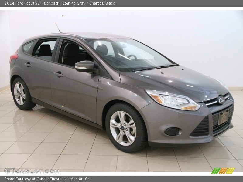 Sterling Gray / Charcoal Black 2014 Ford Focus SE Hatchback