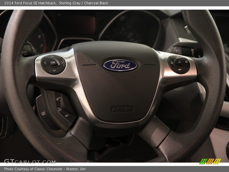 Sterling Gray / Charcoal Black 2014 Ford Focus SE Hatchback