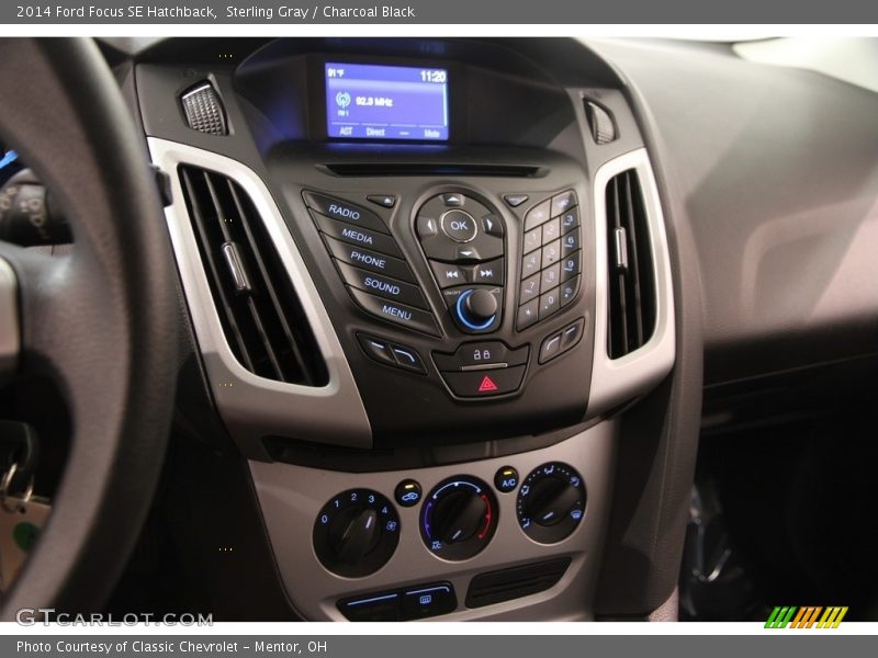 Sterling Gray / Charcoal Black 2014 Ford Focus SE Hatchback