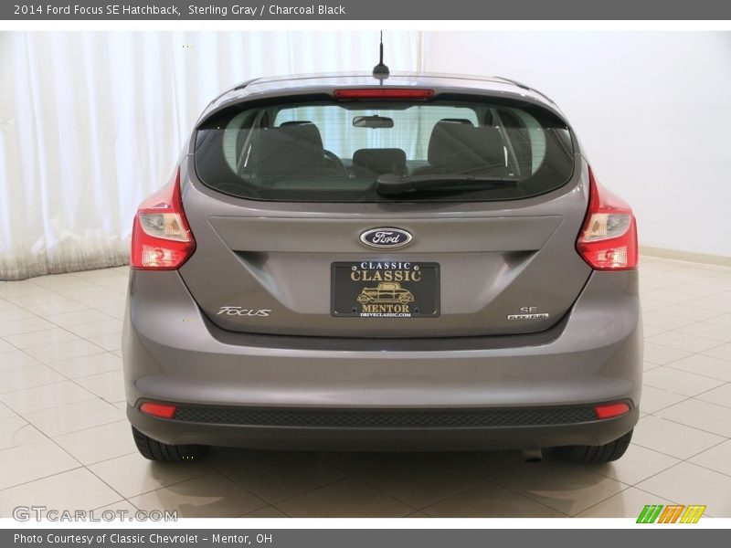 Sterling Gray / Charcoal Black 2014 Ford Focus SE Hatchback