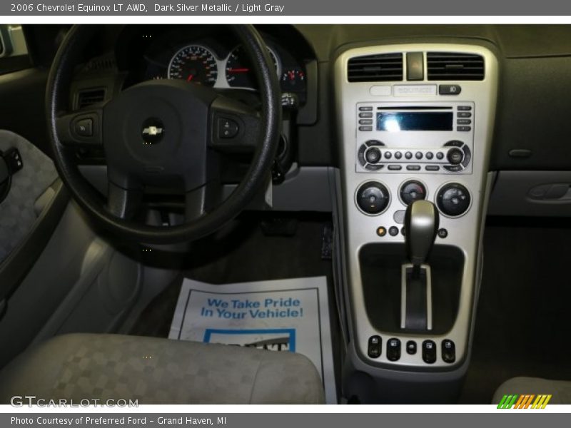 Dark Silver Metallic / Light Gray 2006 Chevrolet Equinox LT AWD