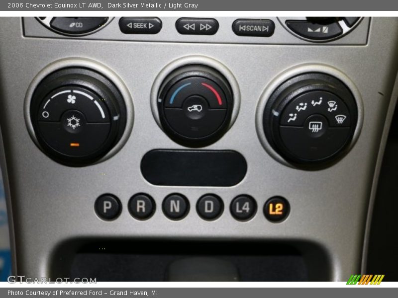 Dark Silver Metallic / Light Gray 2006 Chevrolet Equinox LT AWD