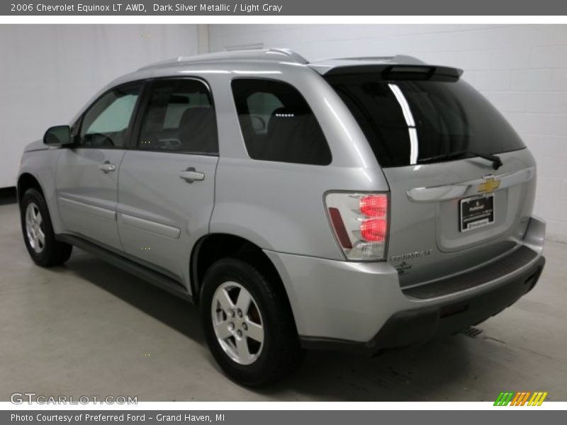 Dark Silver Metallic / Light Gray 2006 Chevrolet Equinox LT AWD