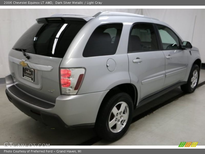 Dark Silver Metallic / Light Gray 2006 Chevrolet Equinox LT AWD