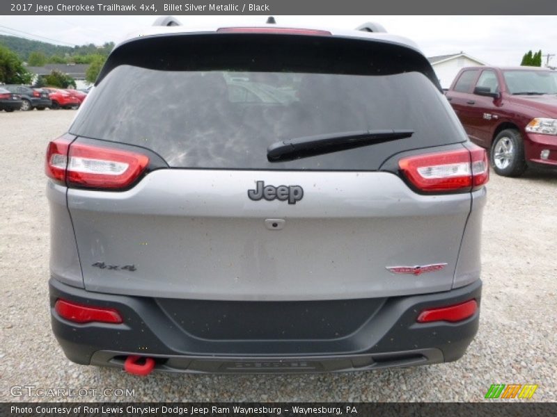 Billet Silver Metallic / Black 2017 Jeep Cherokee Trailhawk 4x4