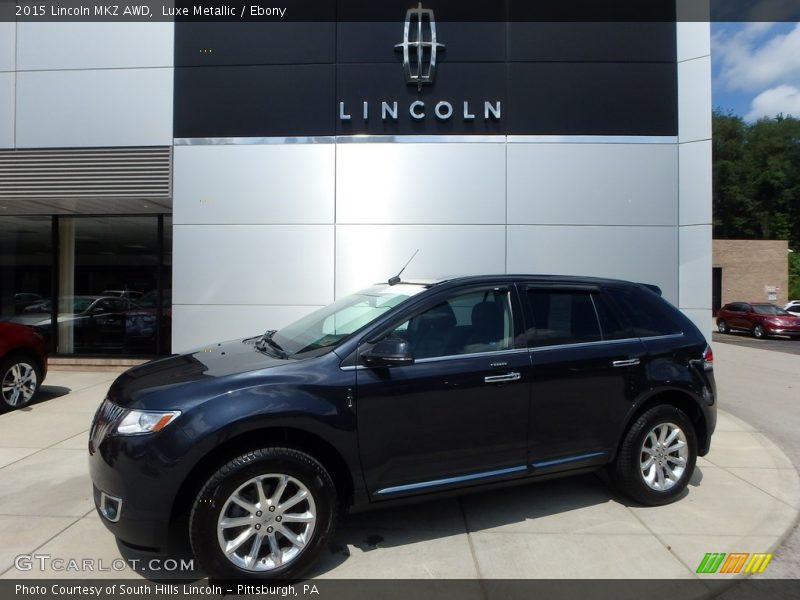 Luxe Metallic / Ebony 2015 Lincoln MKZ AWD