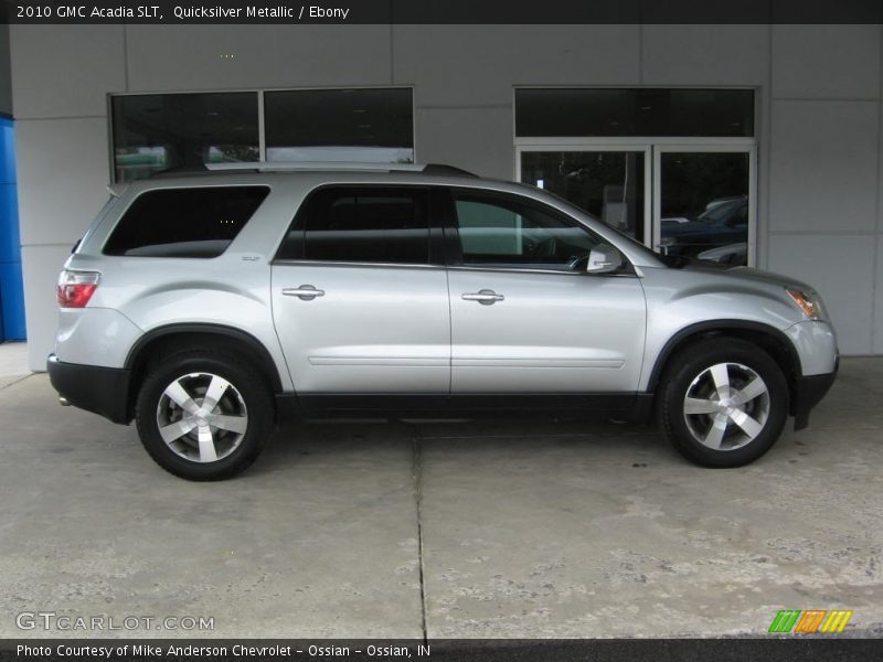 Quicksilver Metallic / Ebony 2010 GMC Acadia SLT