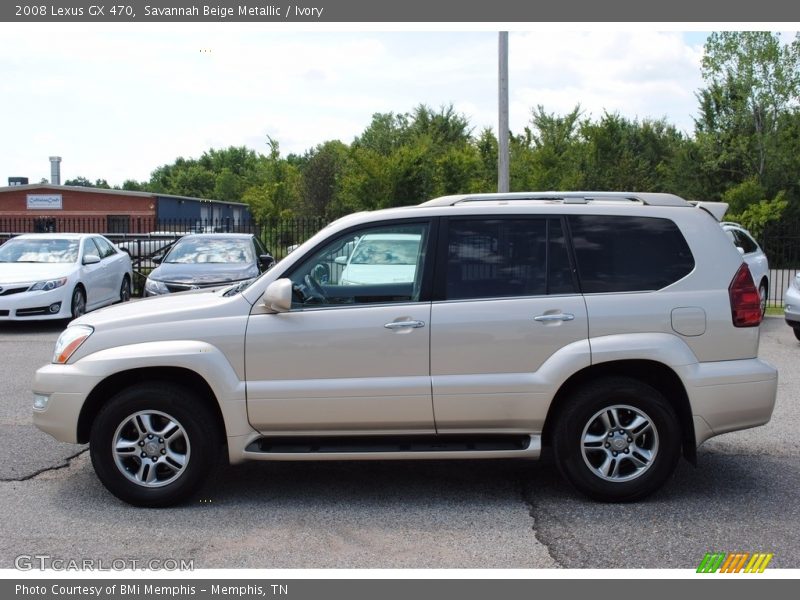 Savannah Beige Metallic / Ivory 2008 Lexus GX 470