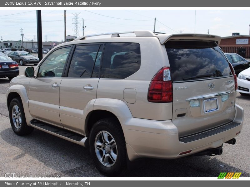 Savannah Beige Metallic / Ivory 2008 Lexus GX 470