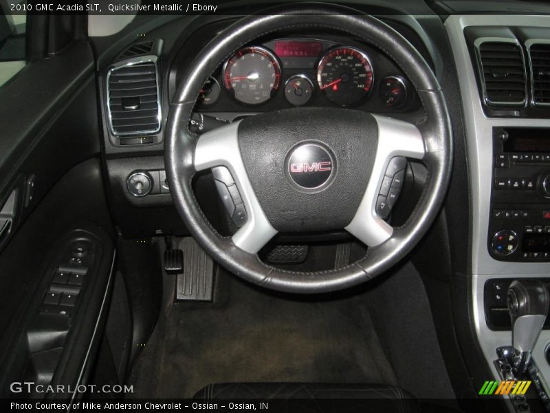 Quicksilver Metallic / Ebony 2010 GMC Acadia SLT