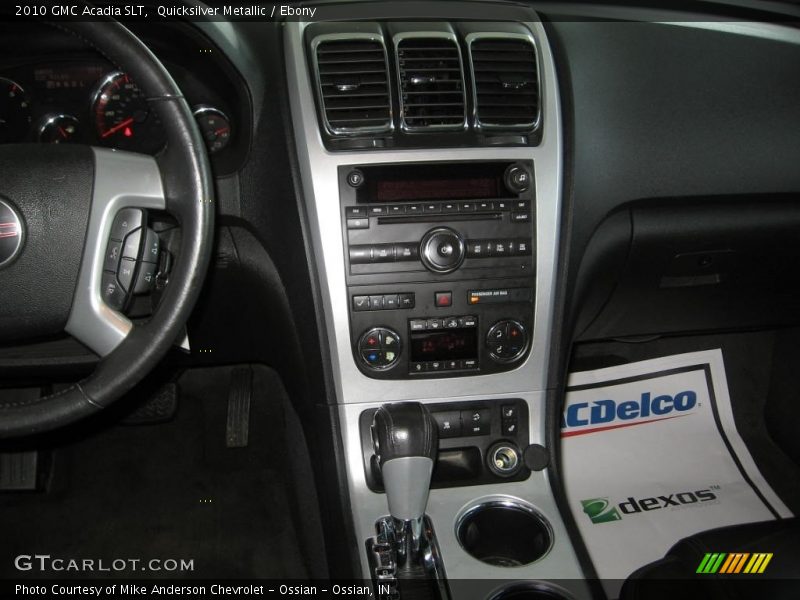 Quicksilver Metallic / Ebony 2010 GMC Acadia SLT