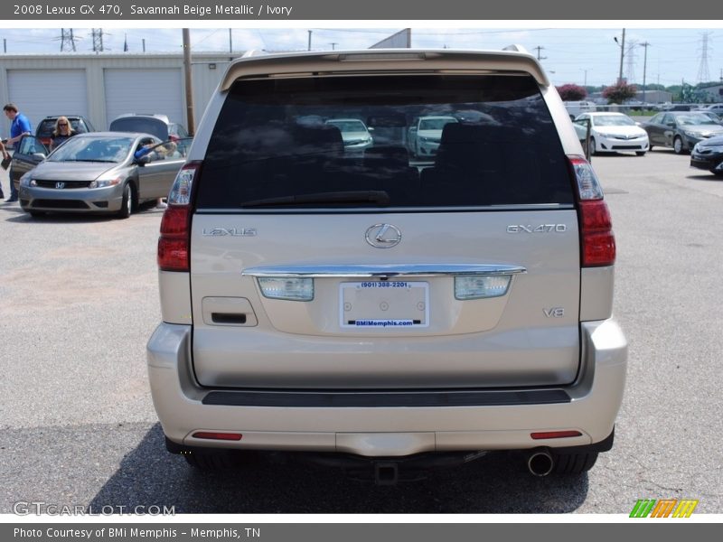 Savannah Beige Metallic / Ivory 2008 Lexus GX 470