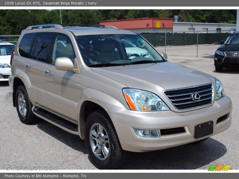 Savannah Beige Metallic / Ivory 2008 Lexus GX 470