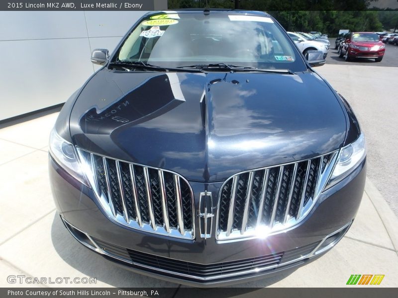 Luxe Metallic / Ebony 2015 Lincoln MKZ AWD