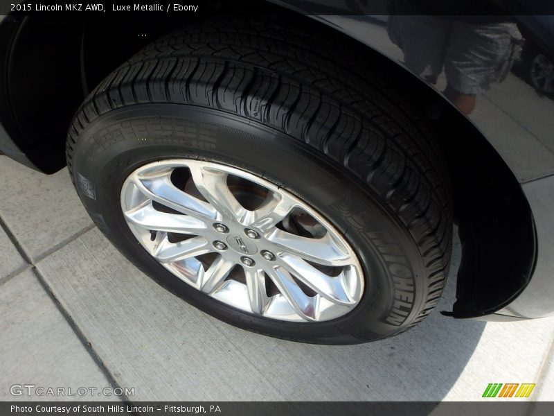 Luxe Metallic / Ebony 2015 Lincoln MKZ AWD