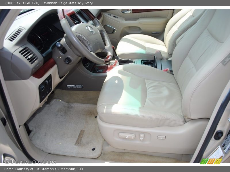 Savannah Beige Metallic / Ivory 2008 Lexus GX 470