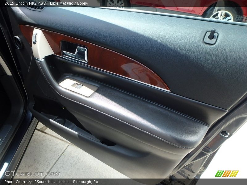 Luxe Metallic / Ebony 2015 Lincoln MKZ AWD