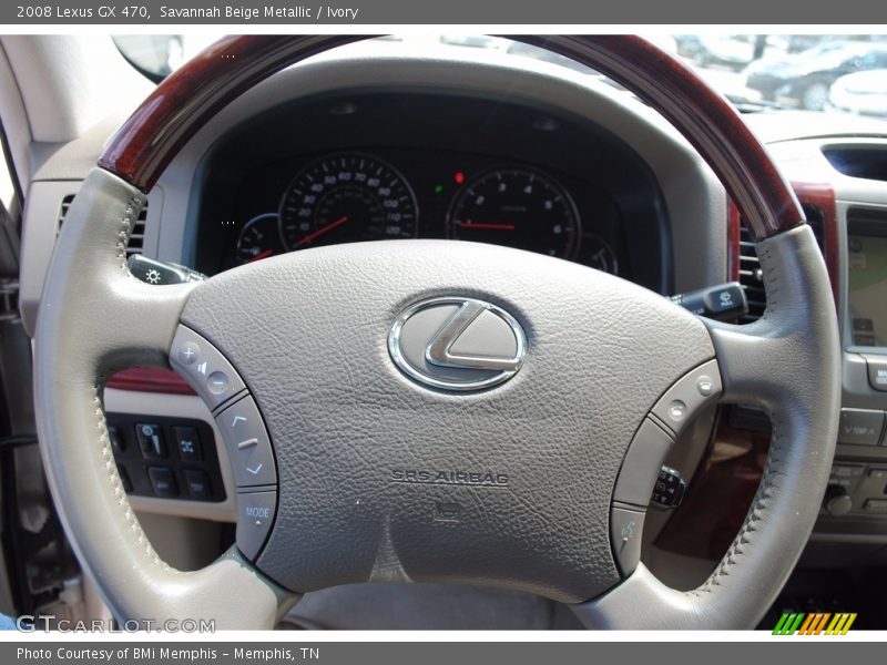 Savannah Beige Metallic / Ivory 2008 Lexus GX 470