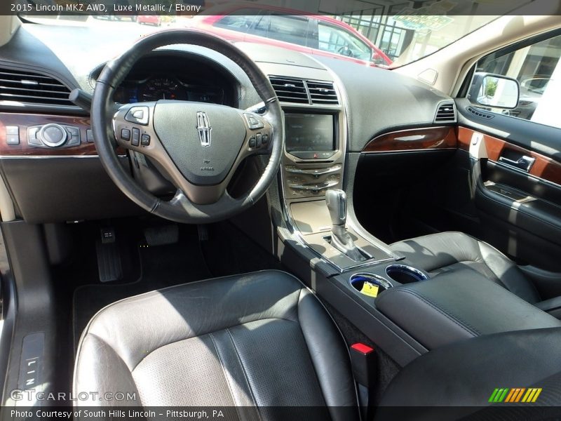Luxe Metallic / Ebony 2015 Lincoln MKZ AWD