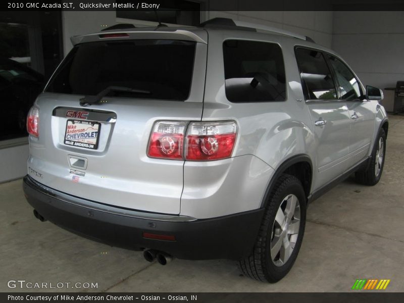 Quicksilver Metallic / Ebony 2010 GMC Acadia SLT