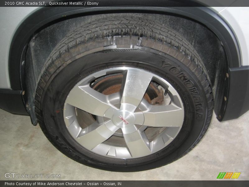 Quicksilver Metallic / Ebony 2010 GMC Acadia SLT
