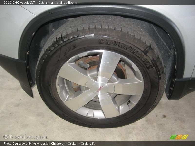 Quicksilver Metallic / Ebony 2010 GMC Acadia SLT
