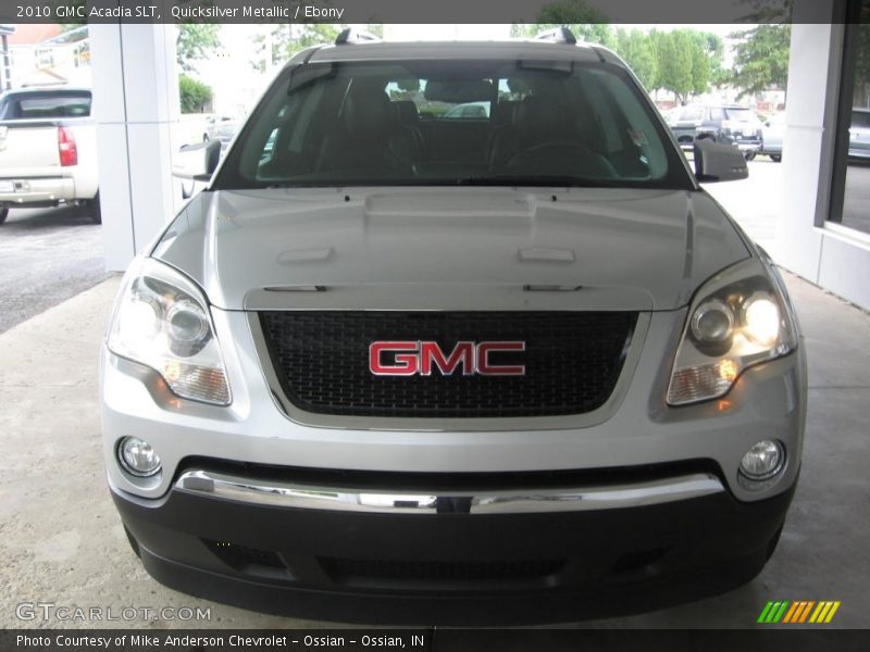 Quicksilver Metallic / Ebony 2010 GMC Acadia SLT