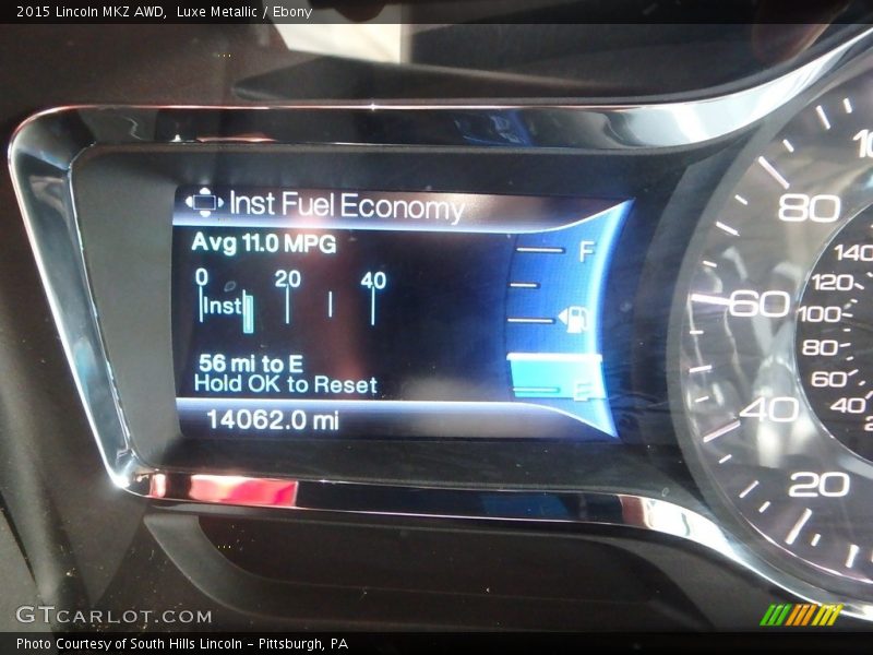 Luxe Metallic / Ebony 2015 Lincoln MKZ AWD