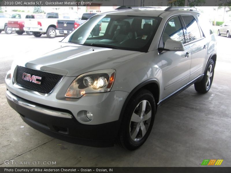 Quicksilver Metallic / Ebony 2010 GMC Acadia SLT