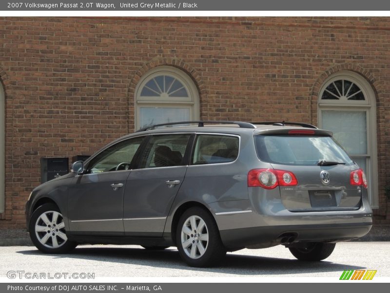 United Grey Metallic / Black 2007 Volkswagen Passat 2.0T Wagon