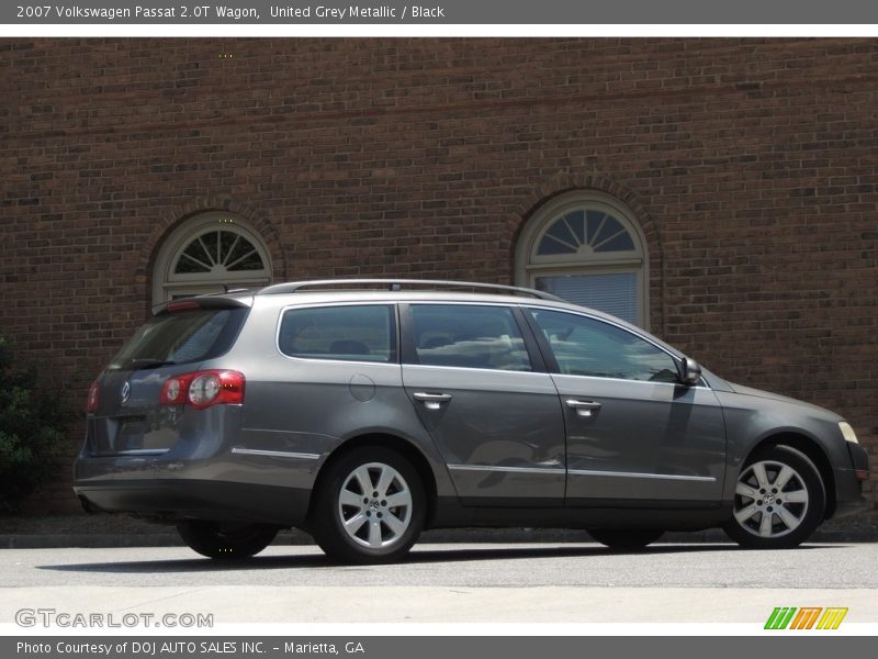 United Grey Metallic / Black 2007 Volkswagen Passat 2.0T Wagon