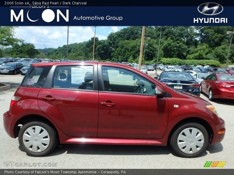 Salsa Red Pearl / Dark Charcoal 2006 Scion xA