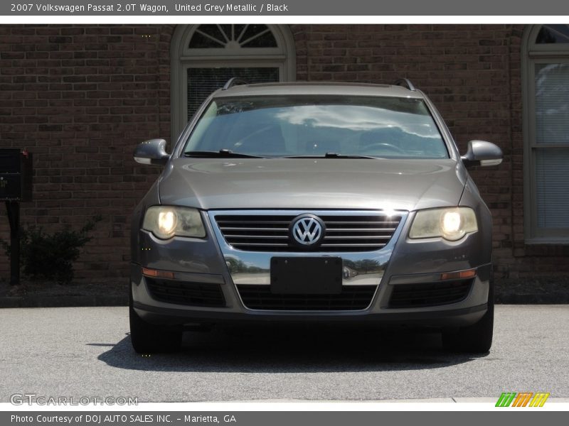 United Grey Metallic / Black 2007 Volkswagen Passat 2.0T Wagon