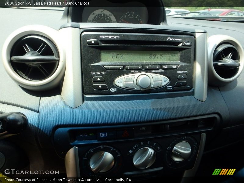 Salsa Red Pearl / Dark Charcoal 2006 Scion xA