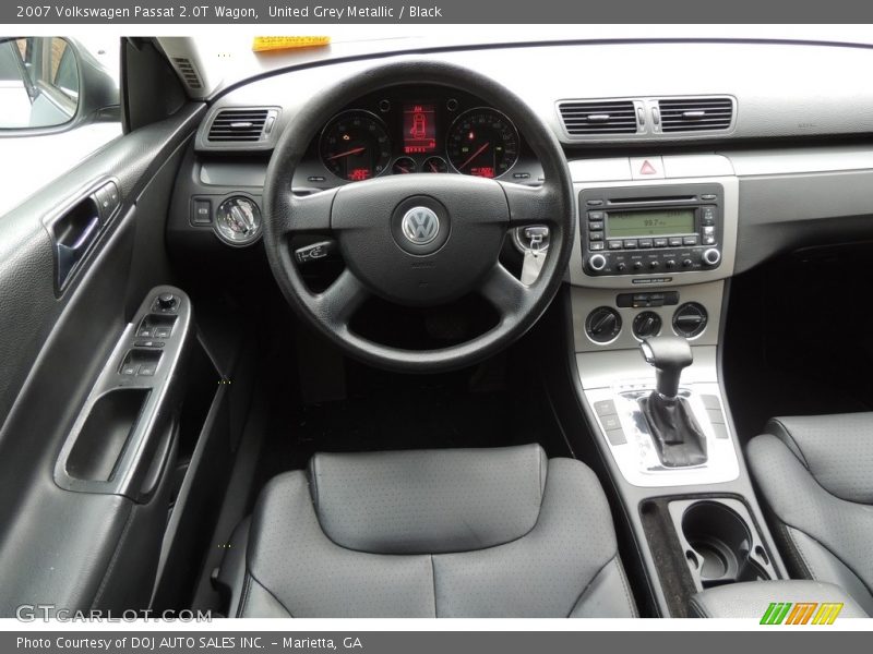United Grey Metallic / Black 2007 Volkswagen Passat 2.0T Wagon