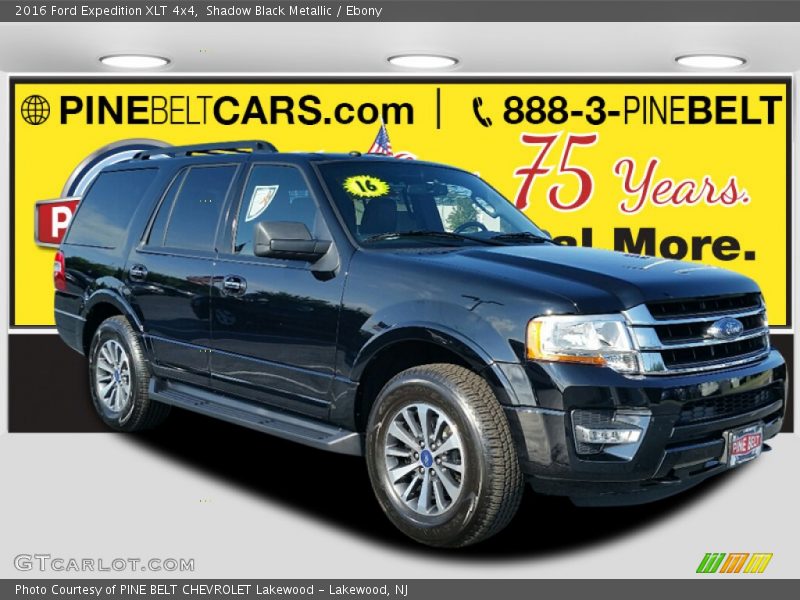Shadow Black Metallic / Ebony 2016 Ford Expedition XLT 4x4