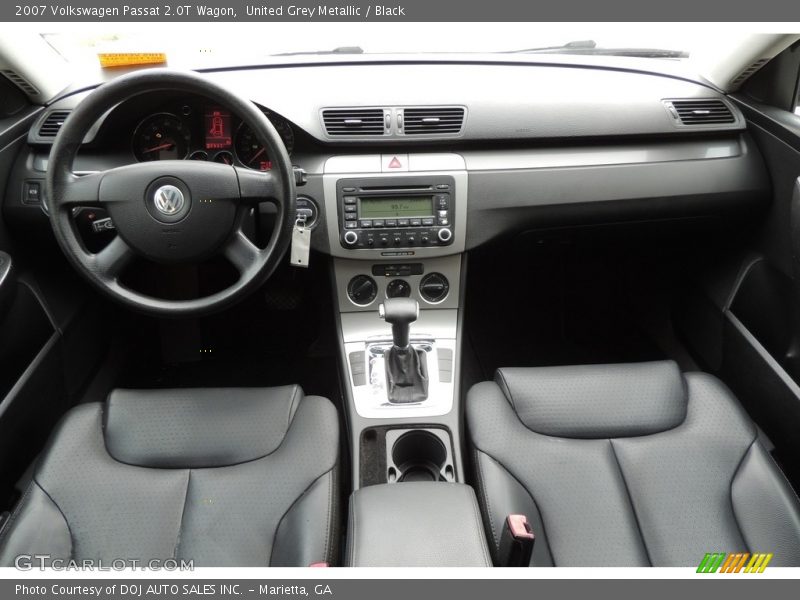 United Grey Metallic / Black 2007 Volkswagen Passat 2.0T Wagon