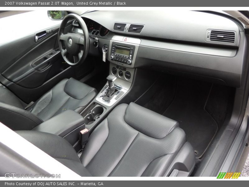 United Grey Metallic / Black 2007 Volkswagen Passat 2.0T Wagon