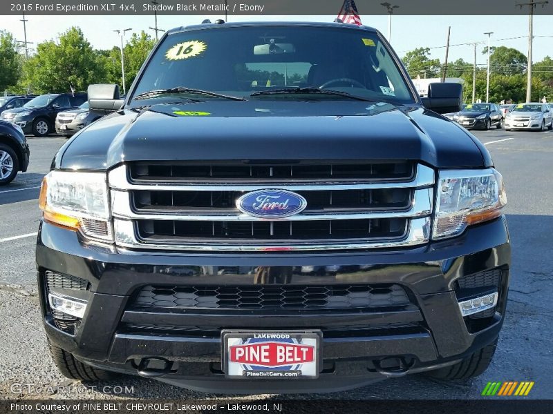 Shadow Black Metallic / Ebony 2016 Ford Expedition XLT 4x4