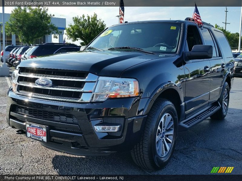 Shadow Black Metallic / Ebony 2016 Ford Expedition XLT 4x4