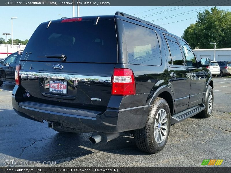 Shadow Black Metallic / Ebony 2016 Ford Expedition XLT 4x4